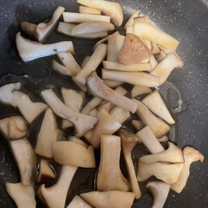 椎茸とエリンギの甘露煮